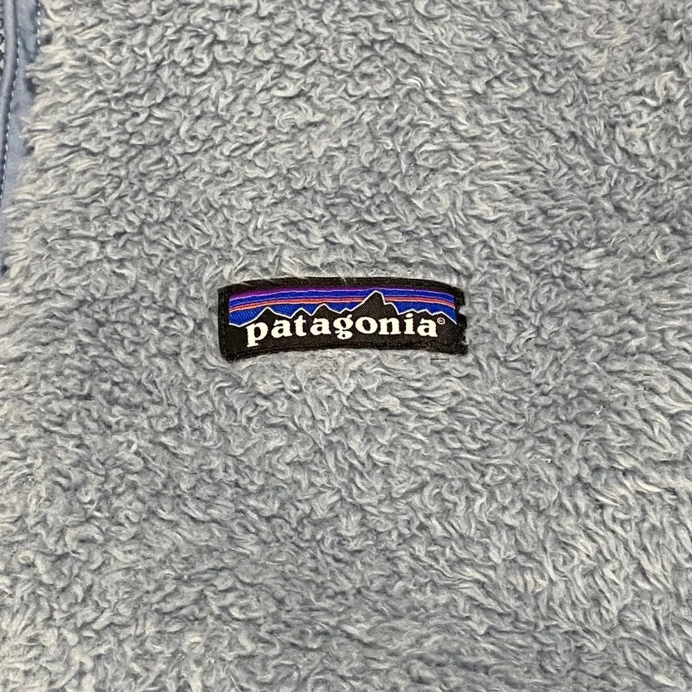 Patagonia Women's L Blue Vest Los‎ Gator Fleece Full Zip STY25216FA22